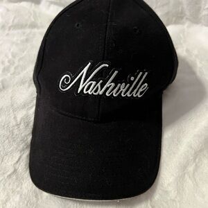 Black Nashville Cap